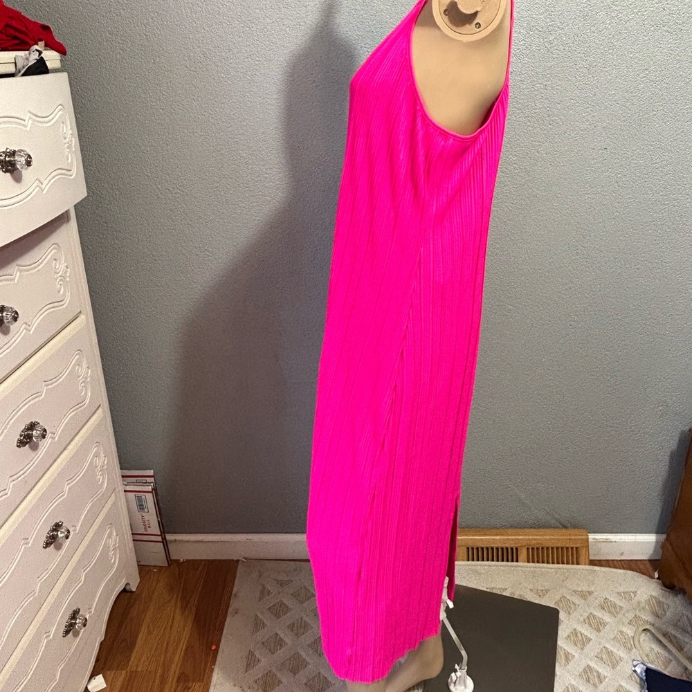 NWOT A New day Plise midi shift dress size small - Picture 5 of 8